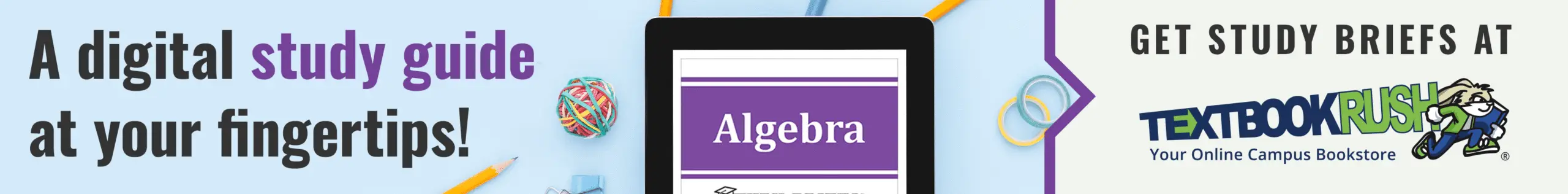 A digital study guide at your fingertips! Get Study Briefs at TextbookRush.
