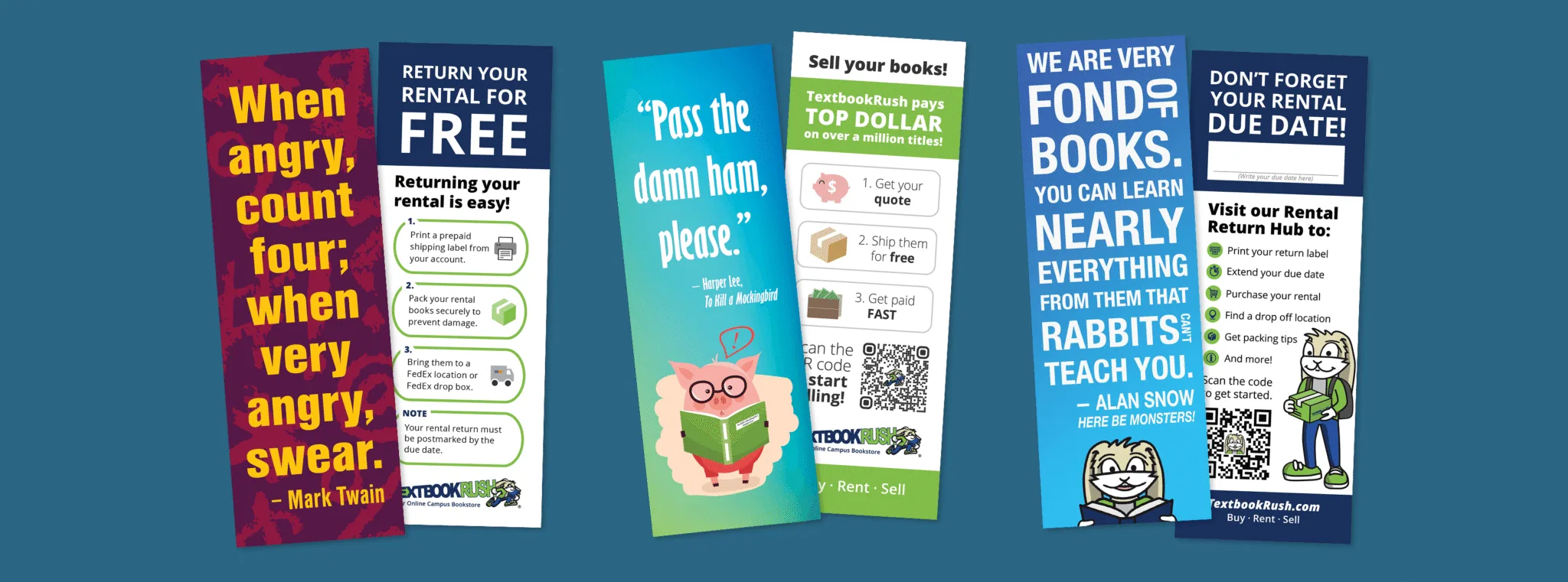 An image showcasing a variety of bookmark designs