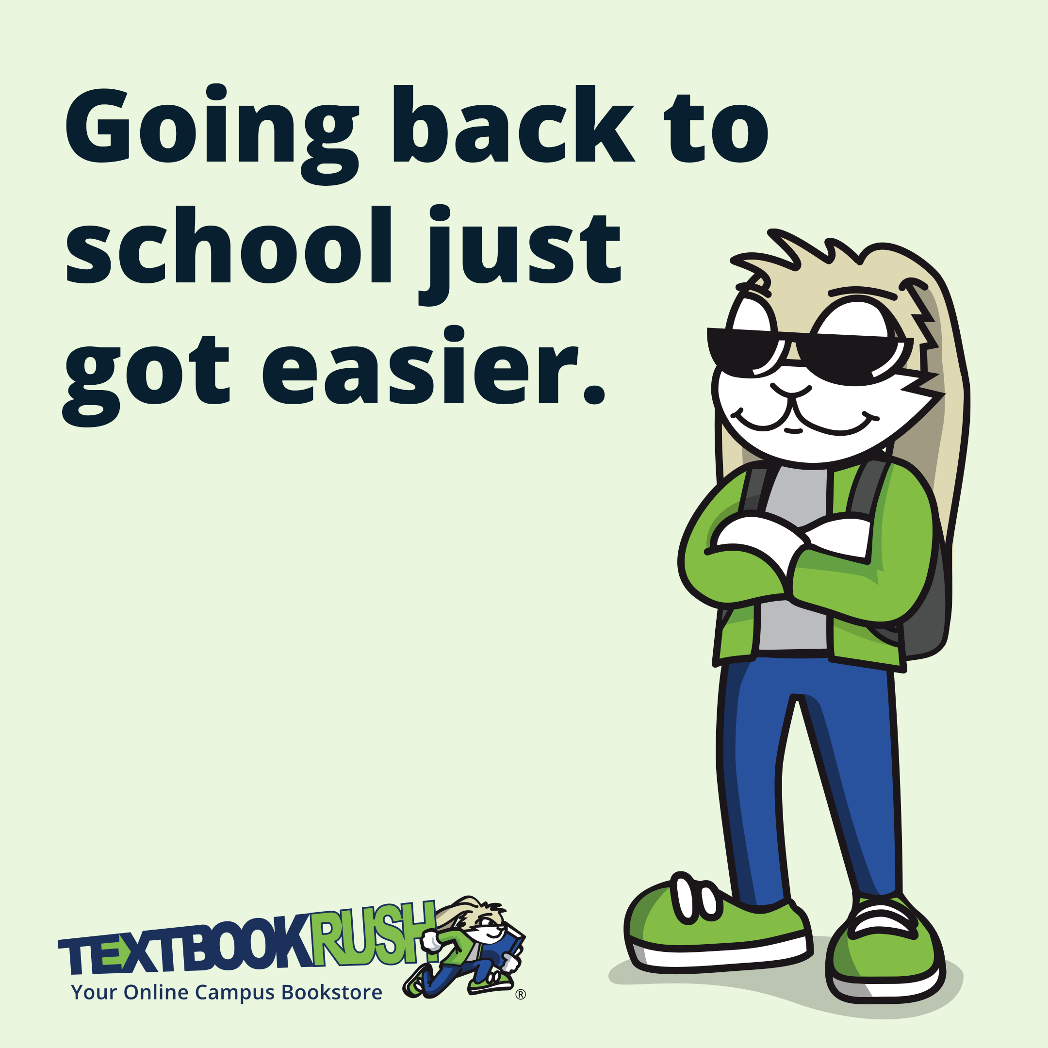 Going back to school just got easier.